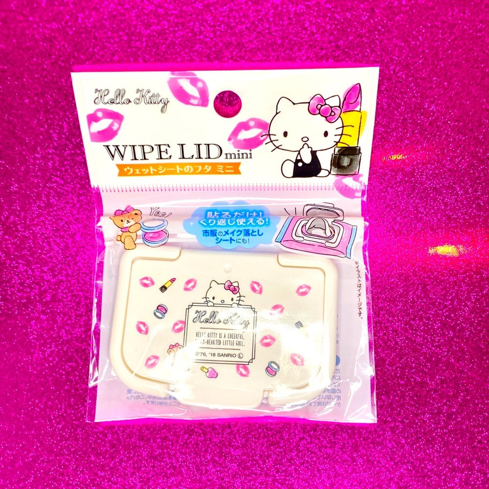 🎀 Hello Kitty Mini Wipes Container Lid - Brand New with Tags!